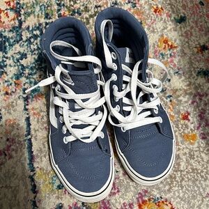 Vans Navy High-Top Sneakers Size 5 Women’s